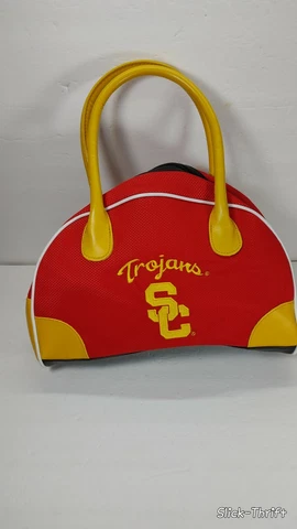 Vintage USC Trojans Handbag Bag Purse Most Valuable Fan By: Littlearth Cover