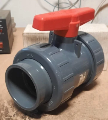 SPEARS #3622-030 3” STANDARD BALL VALVE SOCKET (SCHEDULE 80 PVC)(150 PSI) S41 - Image 1 of 4