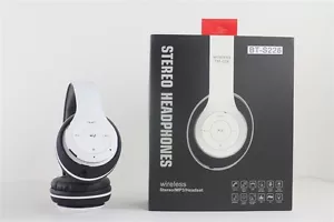 Over-the-Head Cuffie Bluetooth Stereo per iPhone, Tutti gli Smartphone, Nero - Foto 1 di 2