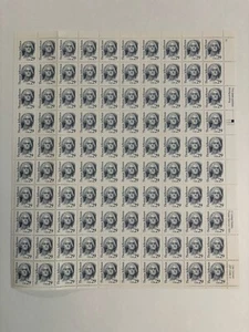 U.S. COMM SHEET OF 100 SCOTT#2185 1993 29ct THOMAS JEFFERSON MNH P#S1 - Picture 1 of 1