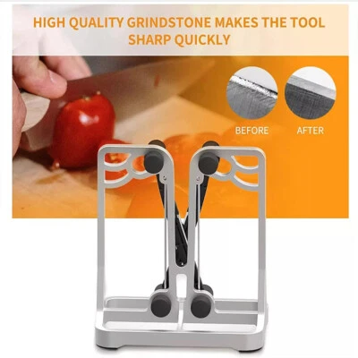 NUEVO Afilador de cuchillos como se ve en TV Carburo de tungsteno Herramienta de afilado de cocina Afilado Foto 1 de 2