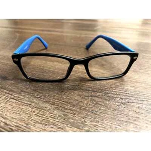 Monturas de gafas de lectura Lido West Blair azul y negro - 51[]19-140 mm con estuche - Imagen 1 de 7