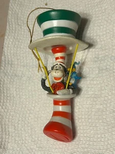 Dr. Seuss Cat in the Hat Christmas Ornament Enesco Jim Henson - Picture 1 of 2