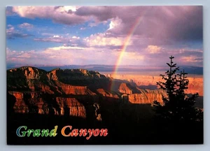 Postcard Vtg Rainbow Grand Canyon National Park Arizona 4 x 6 - Picture 1 of 2