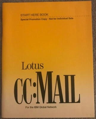 Lotus CC:mail User's guide, getting started guide - Special Promotion Copy - Image 1 of 2