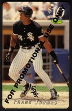 ($10.) 1995 Major League Baseball (MLB): PROMO / ADV Cplt. Set of 8 Phone Card