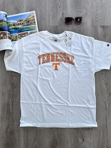 Herren Champion weiß Tennessee Volunteers gewölbtes Logo T-Shirt, X-Large, neu & Etikett - Bild 1 von 2