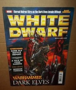 Warhammer White Dwarf issue 343 august 2008 dark elves mordor - Bild 1 von 1