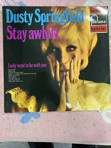 Dusty Springfield Stay Awhile UK LP 1970 Reissue Fontana SFL 13189 Strong VG+ - Picture 1 of 2