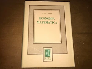 R.G.D. ALLEN - ECONOMIA MATEMATICA - SEE UTET, 1967 - Foto 1 di 1