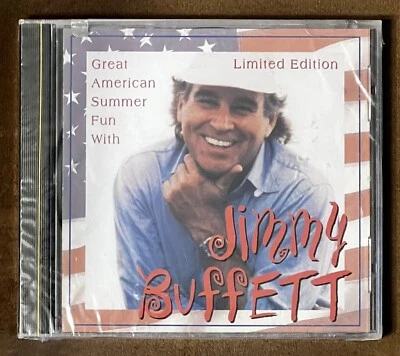 1996 GREAT AMERICAN SUMMER FUN - JIMMY BUFFETT CD  LIMITED EDITION RARE OOP New - Image 1 of 2