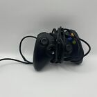 Xbox 360 Controller Wired Untested Black With Usb Attachment Lead Cable Gaming