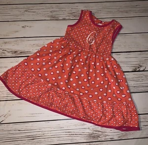 Nannette Kids Polka Dot Monogram “C” Dress, Size 5 - Picture 1 of 3