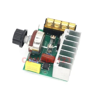 4000W 0-220V AC SCR Electric Voltage Regulator Motor Speed Controller Dimmers - Picture 1 of 6
