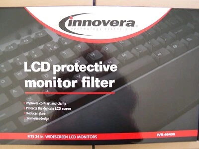 Innovera IVR46406 Protective Antiglare LCD Monitor Filter for 24 in. Flat Panel - Image 1 of 4