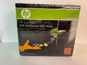 HP® dvd 1040i 20x Multiformat DVD Writer Lightscribe Direct Disc Labeling New - Picture 1 of 5