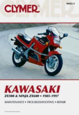 Manual Kawasaki ZX500 Ninja ZX600 1985-1997 Clymer Taller Servicio Reparación - Imagen 1 de 4