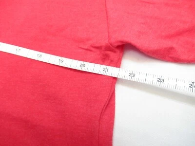 WILSON "WILSON TENNIS" T-SHIRT SOFT POLY / COTTON BLEND (RED / WHITE) PROMO ITEM - Image 1 of 4