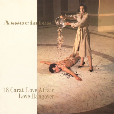 The Associates - 18 Carat Love Affair / Love Hangover 7", Single Very Good Plus  - Image 1 of 4