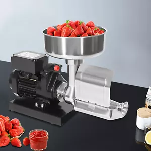 Colino Pomodoro Elettrico 450W Pressa Pomodoro Macchina Salsa Casa - Foto 1 di 13