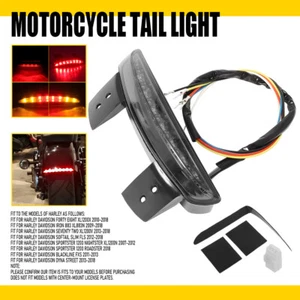 Motorcycle Bullet LED Brake Running Turn Signal Tail Light For Harley Davidson E - Picture 1 of 20