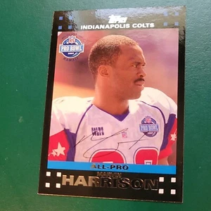 2007 TOPPS FOOTBALL CARD MARVIN HARRISON #406 - Picture 1 of 2