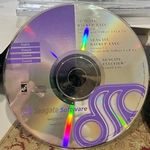 Seagate Backup Exec Version 8.0 use with NetWare 4.1 & 5.x (see desc for more) - Picture 1 of 4