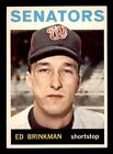 1964 Topps Baseball #46 Ed Brinkman Ex *D8
