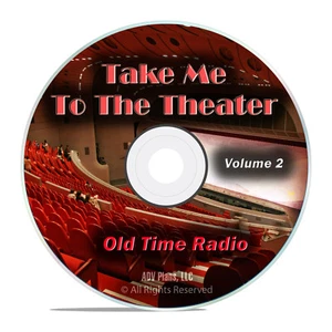 Lets Go To The Theater, 541 Old Time Radio Show Broadcasts Musical DVD Vol 2 G57 - Picture 1 of 1