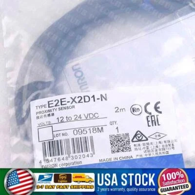 1PC New Omron E2E-X2D1-N Proximity Switch Sensor E2E-X2D1N In Box Free Ship - Image 1 of 4