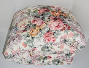 Ralph Lauren Allison Country Floral Quilted Twin Comforter Blanket 64" x 86" - Picture 1 of 6