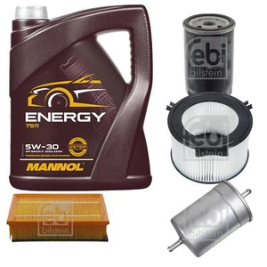 FEBI BILSTEIN Inspektionspaket 5L MANNOL Energy 5W-30 für VW Transporter IV Bus - Bild 1 von 6