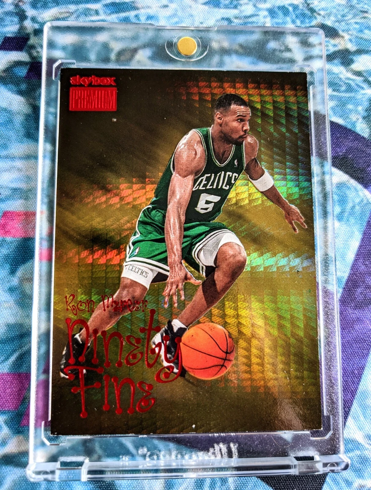 1998-99 Skybox Premium Star Rubies Ron Mercer #08/50