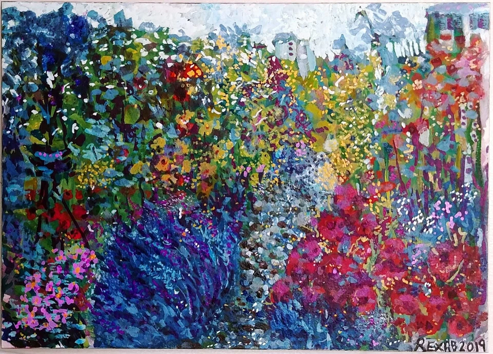 PINTURA: CAMBRIA GARDEN por REX A.B. 2019        Foto 1 de 1