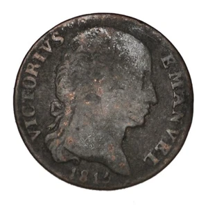 ITALIA REGNO DI SARDEGNA Vittorio Emanuele I - 2,6 Soldi 1815 Torino - Picture 1 of 2