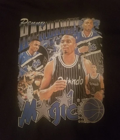 Penny Hardaway, Classic T-shirt. Orlando Magic. Size X-Large. Brand New Cover