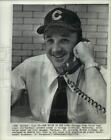 1974 Press Photo Chicago Cubs' baseball coach Jim Marshall at clubhouse, IL