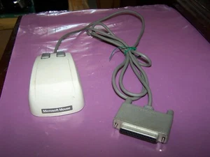 Mouse serie vintage Microsoft con conector hembra DB25 P/N 9939 - sal estatal - Imagen 1 de 3