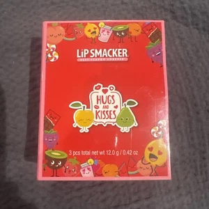 Lip Smacker Hugs and Kisses Best Flavor Forever 3 Pcs New  - Picture 1 of 3