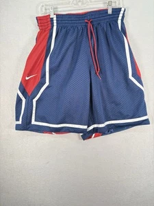 Nike Basketball Shorts Mens Medium Red White And Blue Vintage - Picture 1 of 7