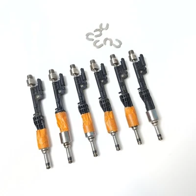 BMW 535I F10 N55 2011-2016 3,0 L motor de gasolina inyector de inyección de combustible OEM conjunto de 6 Foto 1 de 4