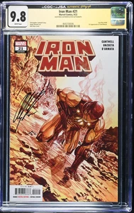 Iron Man #21 CGC 9.8 signiert Alex Ross - Bild 1 von 2