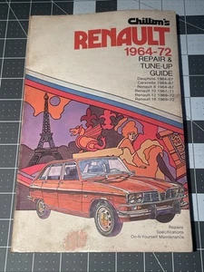 Chilton (5794) Renault Dauphine/Caravelle/8/10/12/16 1964-72 Repair Guide - Picture 1 of 12