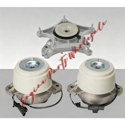 Suportes de motor 3 peças adequadas para Mercedes Benz Classe S GLK220 300 250 4MATIC - Imagem 1 de 4