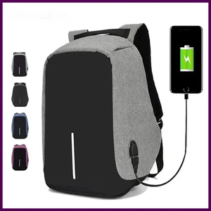 Anti-Diebstahl Rucksack Tasche 15,6 Zoll Laptop Herren Mochila Männlich Wasserdicht Rückseite - Bild 1 von 26