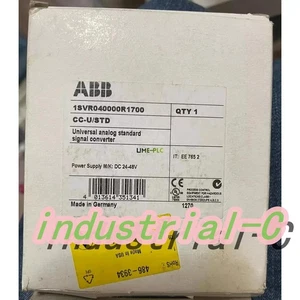 CC-U/STD 1SVR040000R1700 ABB CONVERTITORE DI SEGNALE ANALOGICO STANDARD UNIVERSALE - Foto 1 di 2