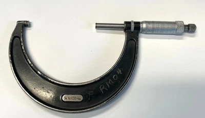 Starrett T436XRL-4 Outside Micrometer, 3-4" Range, .0001" Graduation - Image 1 of 3