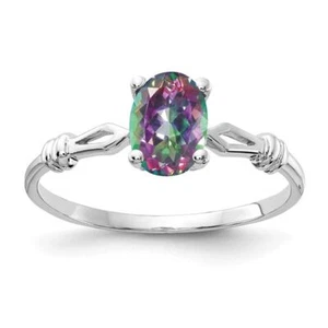 14K Solid White Gold Ring - Picture 1 of 60