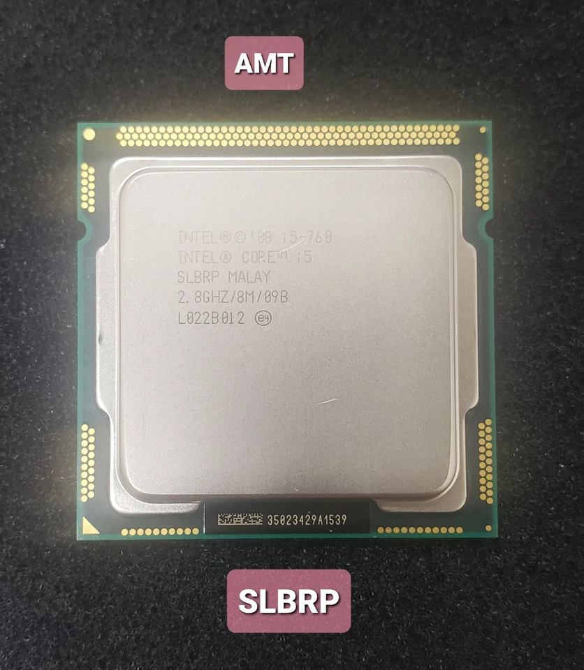 SLBRP INTEL CORE PROCESSOR i5-760 Quad-Core 2.8GHz 8MB CPU - Image 1 of 1