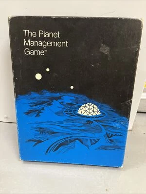 The Planet Management Game 1971 Teachers Classroom Projector Vintage 1970s RARE - Image 1 of 4